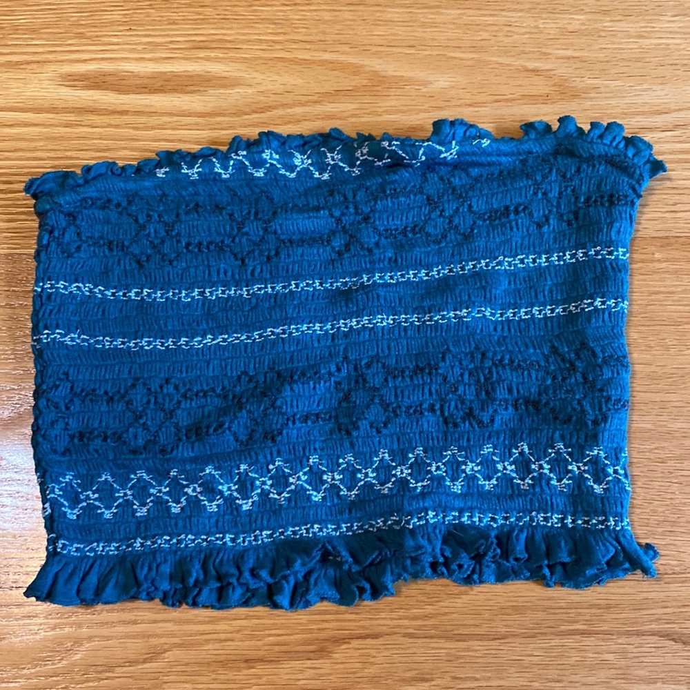 Urban Outfitters ruffle tube top